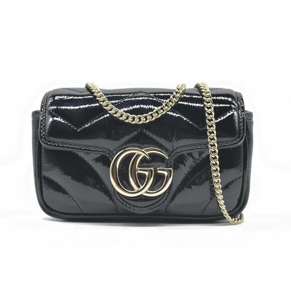 Gucci Handbags - $1850 Gucci Mini Marmont quilted leather cross-body bag